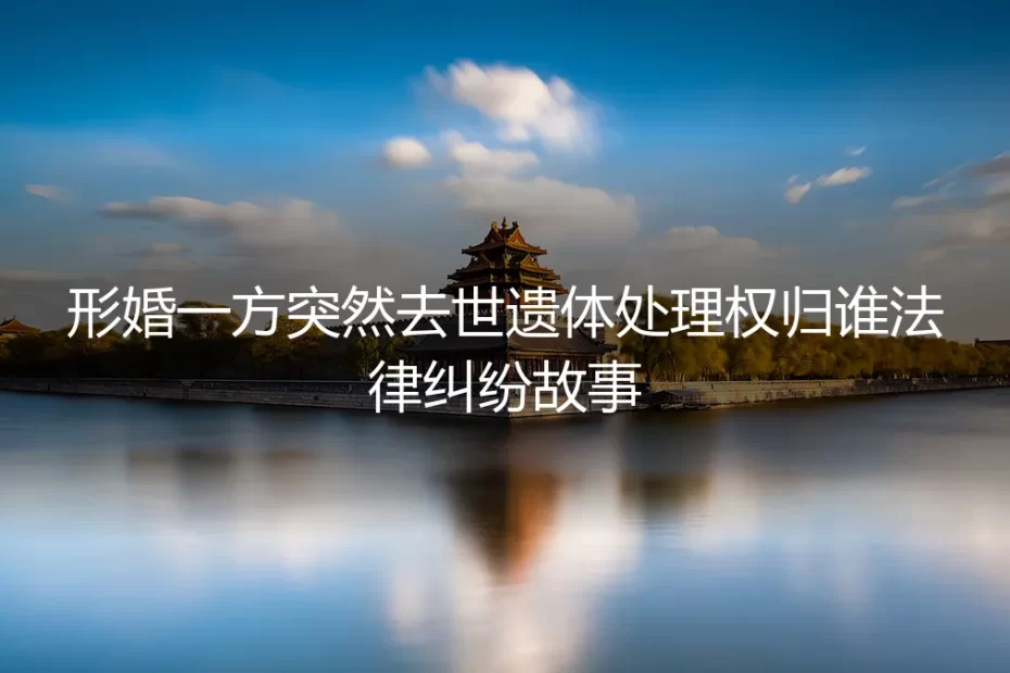 当形婚伴侣突然离世：一份协议与一具遗体的归属