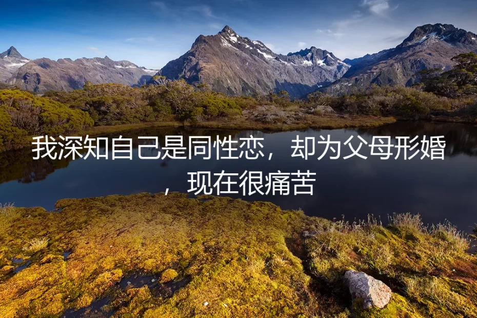 为父母形婚的同性恋者：一场始于孝心的自我消耗战