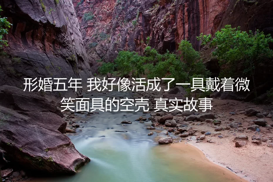 形婚五年:我好像活成了一具戴着微笑面具的空壳