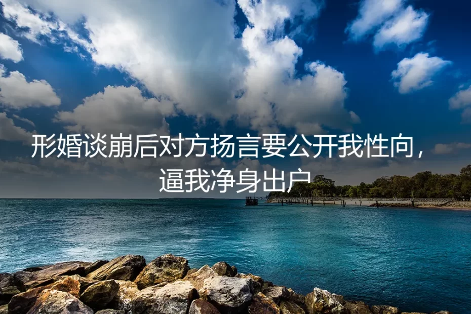 形婚第三年谈崩的冬夜，我接住了自己的软肋