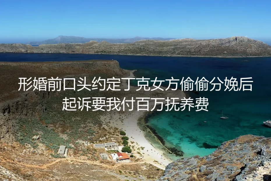 形婚口头约定丁克却遭女方偷偷分娩起诉百万抚养费:那些拿命踩的坑与破局路径