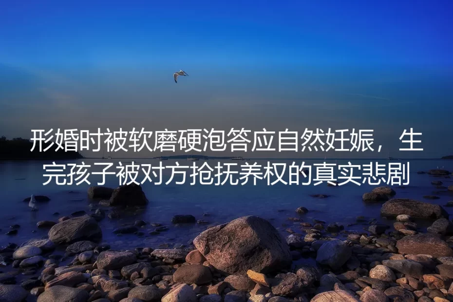 形婚答应自然妊娠后遭抢抚养权:藏在软磨硬泡里的人生悲剧